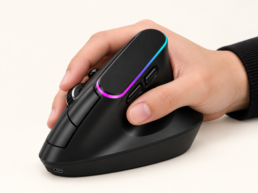 Rechargeable Ergonomic Wireless Mouse