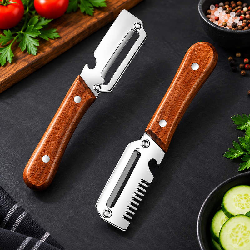 2-in-1 Vegetable Peeler Julienne Slicer