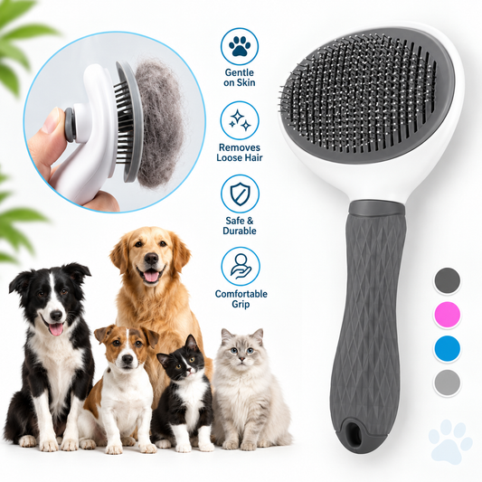 Pet Grooming Brush   Easy Hair Removal