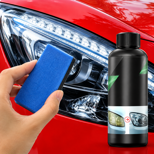 Car Headlight Polish