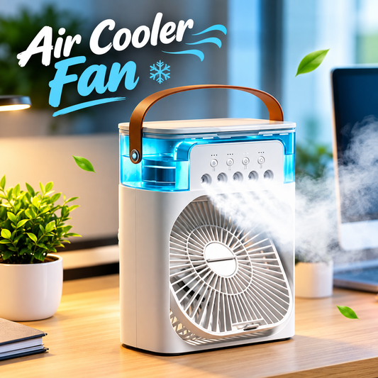 Portable Air Cooler Fan with Cool Mist